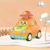 Baby Cartoon Toy Car Mini Press Go Vehicles Inertia Pull Back Cars Montessori Early Education Crawling Toys for Toddlers Boys