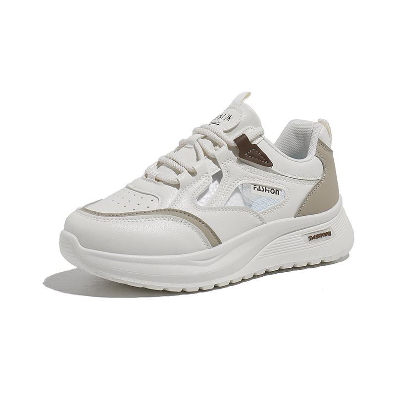 Ins Korean Version Hollow Dad Shoes Women's 2025 Summer New Breathable and Lightweight Student Casual Sports Shoes Women's Q195