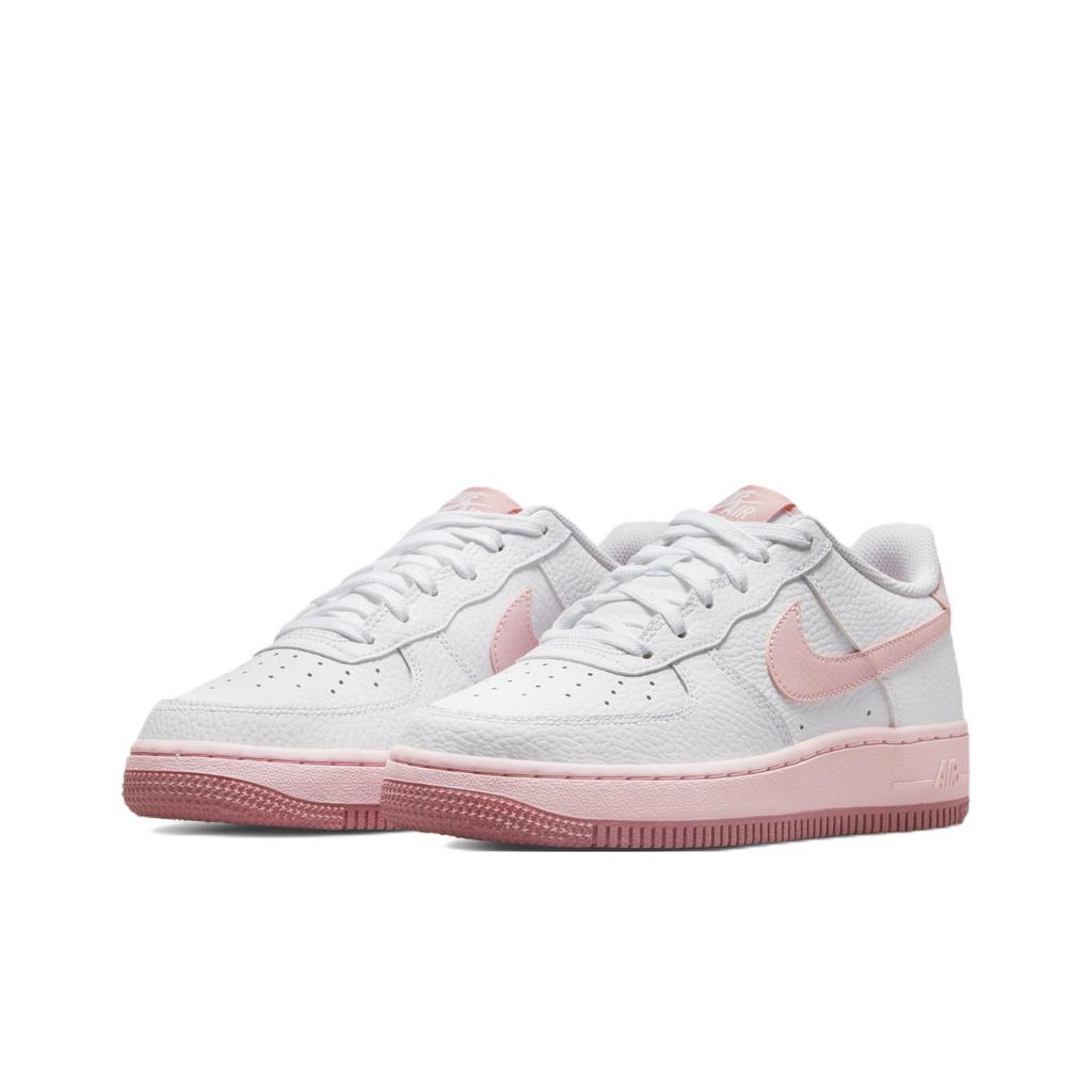 Nike Air Force 1 GS White Pink Foam Kids Sneakers CT3839-107