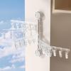 Rotating Suction Cup Clothes Drying Clips – Wall-Mounted, Multi-Functional for Socks & Underwear Drying