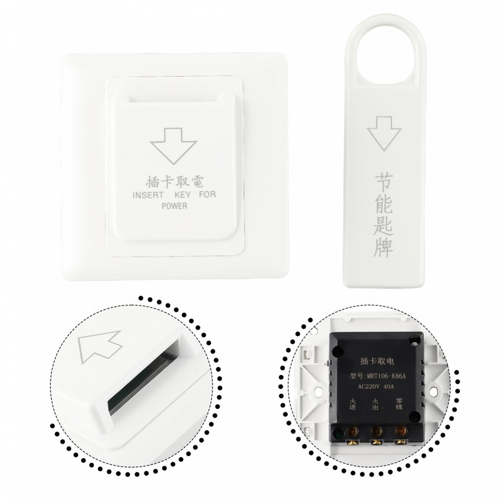 Magnetic Card Switch for Immediate Power Disconnection Reliable Performance