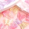 Crystal With Hole Acrylic Multicolor Bracelet Neacklce Making Loose Spacer Beads Butterfly Beads AB Color DIY Accessories Handmade 200PCS Accessories