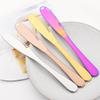 Cheese Dessert Cream Bread Jam Knife Colorful Butter Knife Stainless Steel Knife Western Kitchen Cutter Dinnerware Cutlery Tool