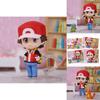 Игрушка фигурка покемона премиум качества Nendoroid Эш Кетчум с брелками Зенигаме, Чармандер, Бульбазавр