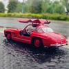 WELLY 1/24 Mercedes Benz 300SL Сплав Масштабная Модель Автомобиля Модель Литой Металл Статическая Коллекция Детская Игрушечная Машина Транспортные Средства Подарки