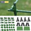 10 PCS Universal Plastic Clips Plant Support Fixed Connector Pillars Gardening 11mm Fixed Bracket Climbing Pergola Connector
