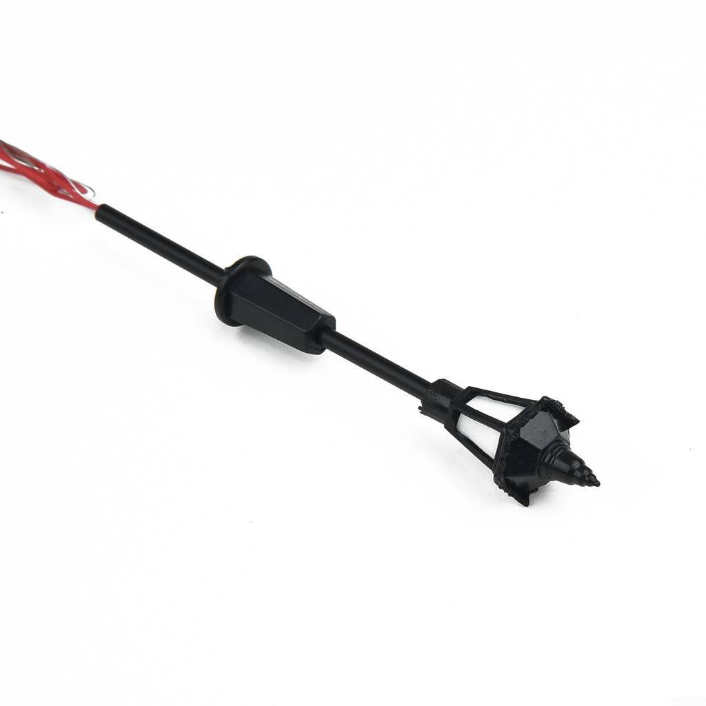 Mini Model Street Lights Decoration 10pcs Diorama 3V Supplies 1:75 Scale