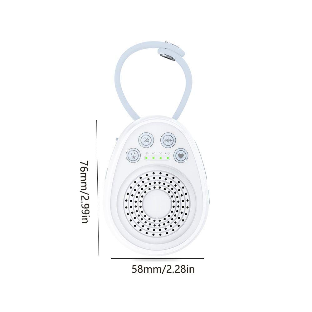 White Noise White Noise Sound Machine Portable Sleep Aid Music Baby Sleep Machine Bedroom