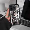 Чехол для телефона M-Morat Band для IPhone 17 16 15 13 11 12 14 Pro Max Plus Силиконовый чехол-оболочка