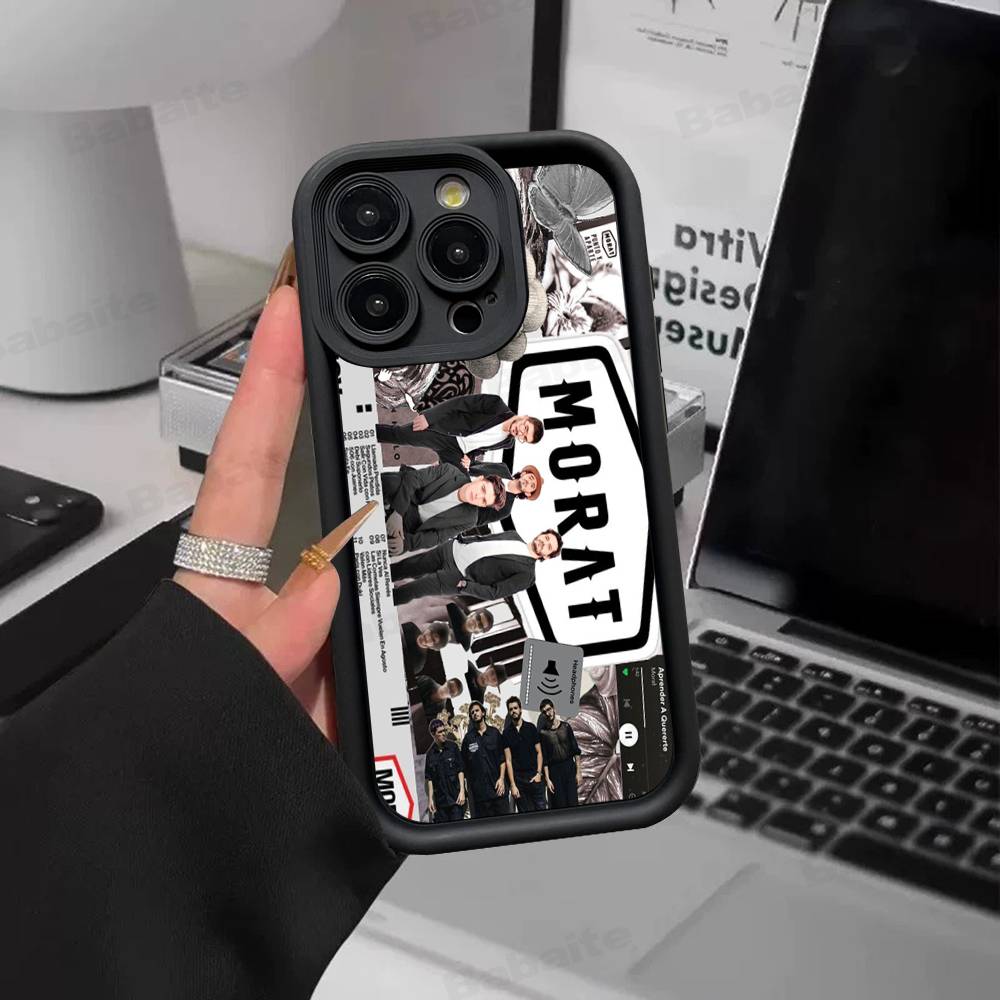 Чехол для телефона M-Morat Band для IPhone 17 16 15 13 11 12 14 Pro Max Plus Силиконовый чехол-оболочка