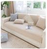 Thousand Bird Grid Splicing Sofa Cover Non-slip Cotton Thread Woven Sofa Cushion All-season Universal Living Room Home Sofa Mat