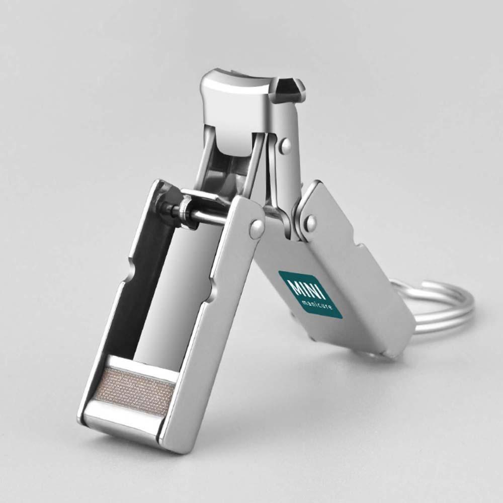 Манеки Неко Счастливый Кот Мини Пилочка для Ногтей Нержавеющая Сталь Кусачки для Ногтей Подстригать Ногти