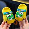 Летние детские домашние тапочки с рисунком из мультфильмов, нескользящие, мягкие