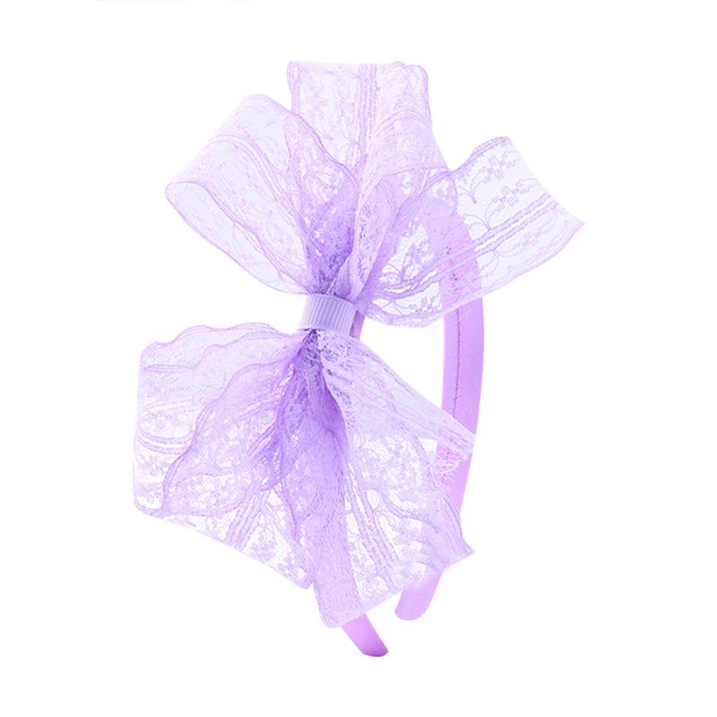 Lace Headbands Costumes For Women Girls Neon Lace Headband Bulk Outfits Party Accessories