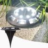 4pc Super Bright Headlight Bead Solar Energy Lamp 16LED Underground Lamp  Lamp Courtyard Outdoor Waterproof Villa Decorative Floor Lamp