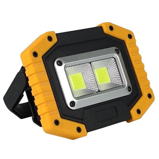 30 Вт светодиодный светильник COB, портативный рабочий USB-прожектор, аккумуляторная аварийная лампа для лагеря