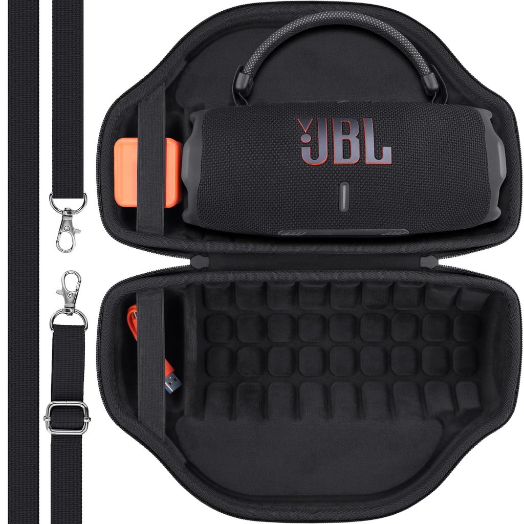 (Только случай) Портативный чехол для хранения Bluetooth-колонки JBL Charge 6, черный - co2CREA