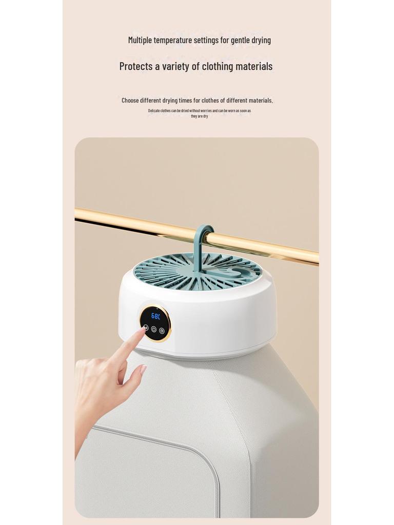 Компактная складная дорожная сушилка для одежды для дома и общежития