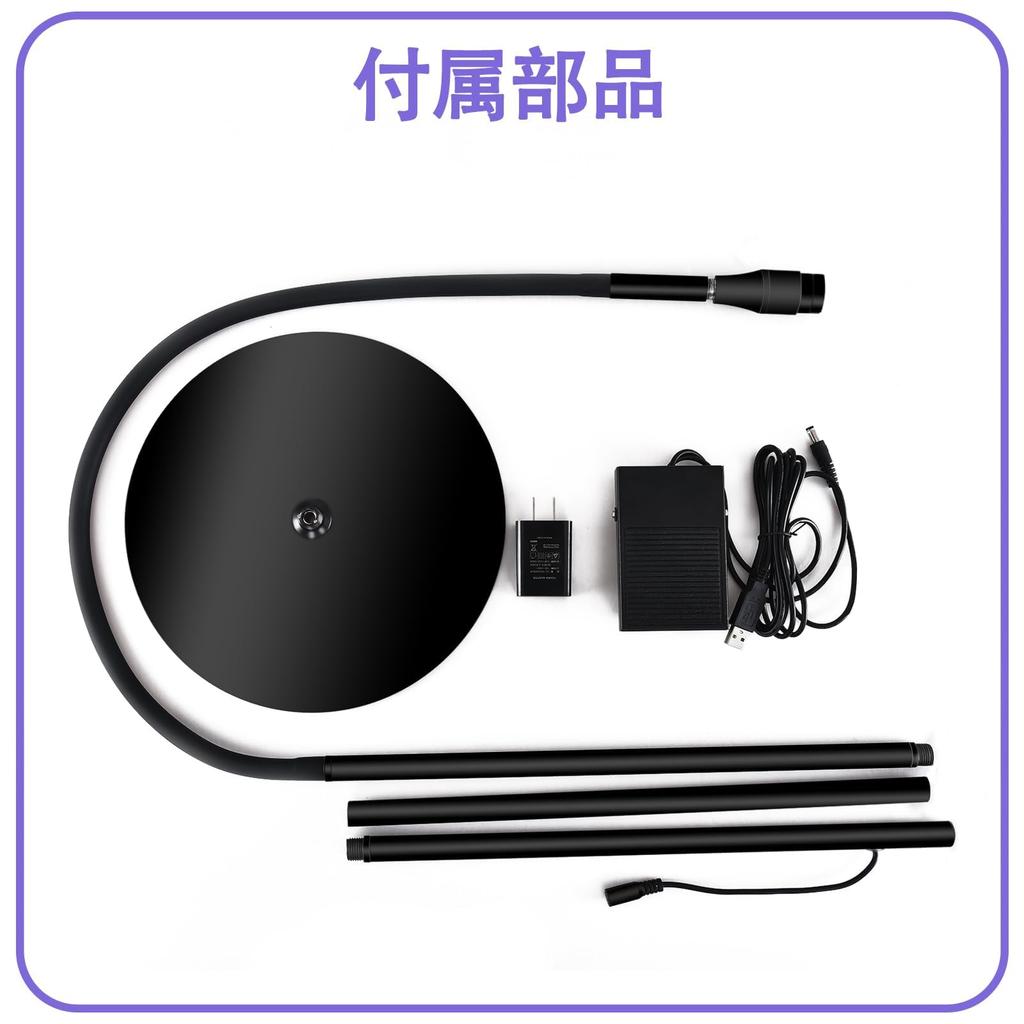 Светодиодная лампа для наращивания ресниц с ногой уменьшает скорость работы светодиодного клея для ресниц, хороший переключатель времени, аллергия, наращивание, отверждение, 10 Вт, (черный)