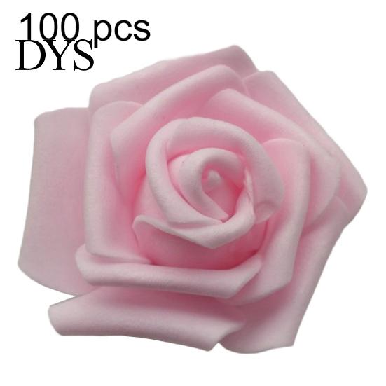 25/50/100 шт искусственные пенополиэтиленовые розы голова цветы DIY свадьба домашний декор комнаты