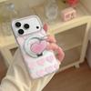 Магнитный чехол с изображением дофаминового сердца для iPhone 17/16 Pro Max/15/14