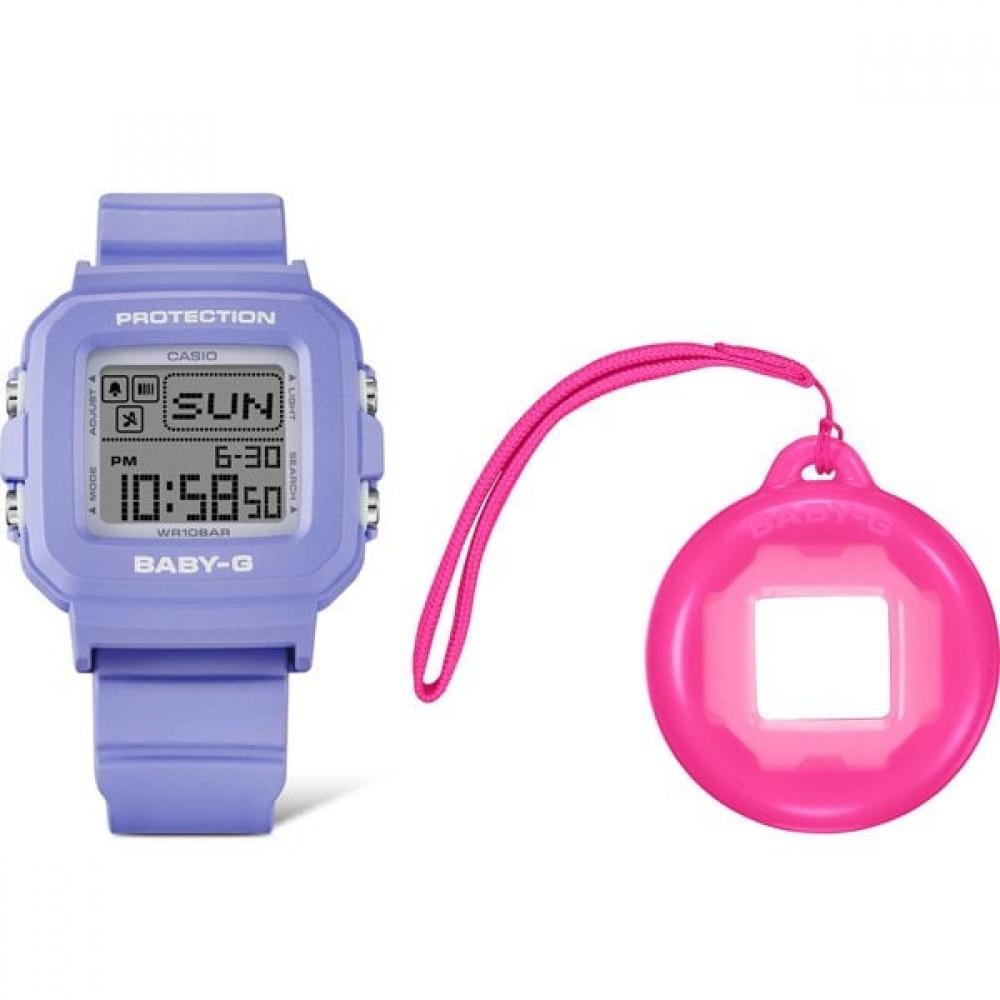 Casio Женские Bgd 10 Серия Резиновый Ремешок Bgd 10k 6jr