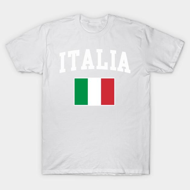 Italia Flag Italian Italy Italiano T-shirts Printed Women Fashion O Neck Plus Size Summer Casual Short Sleeve Tops