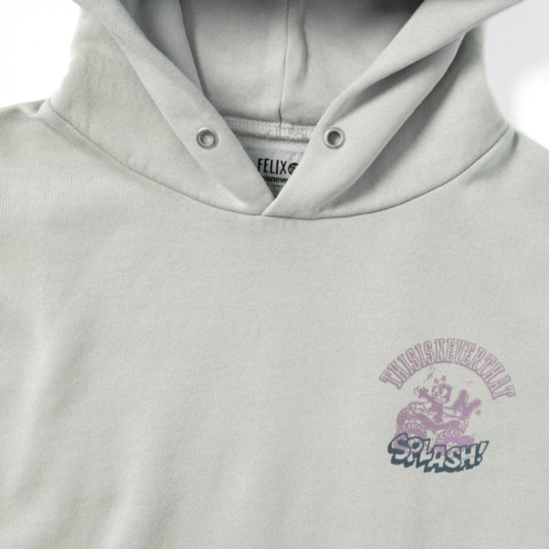 Thisisneverthat Tnt Felix Archive Hoodie Stone