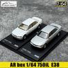 AR box литая модель 1/64 масштаба новая 750iL (Е38) Черный статический орнамент Коллекция праздничных подарков