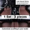 Лучшие автомобильные коврики для Nissan Micra March Renault Pulse K13 2010 2011 2012 2013~2020 Нескользящий ковер для автомобиля Водонепроницаемый пол