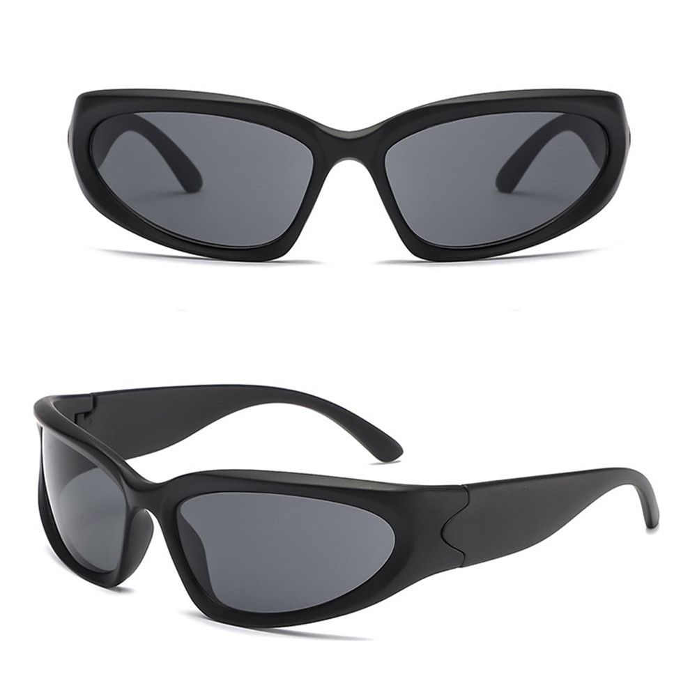 Cool Y2K Cycling Sunglasses Millennium Futuristic Sun Glasses Sports Shades UV Protection Street Shooting Eyewear for Women Men 7