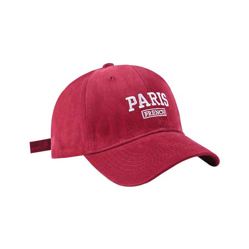 Весенне-летняя хлопковая бейсболка - Унисекс солнцезащитная шляпа для студентов и пар, мягкий верх, дизайн для маленького лица, уличная кепка-утка