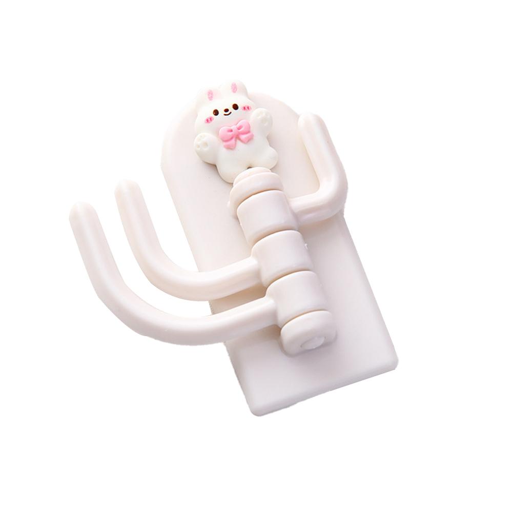 Симпатичные крючки, самоклеящиеся, 3 крючка, симпатичные, для студенческого общежития, бесплатный дырокол, не оставляющий следов, липкий крючок, настенный, дверной, крючок для ключей