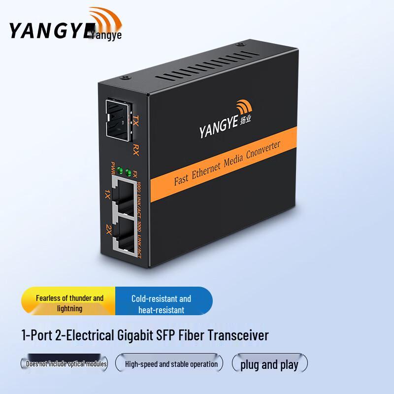 Yangye Gigabit SFP Fiber Optic Converter