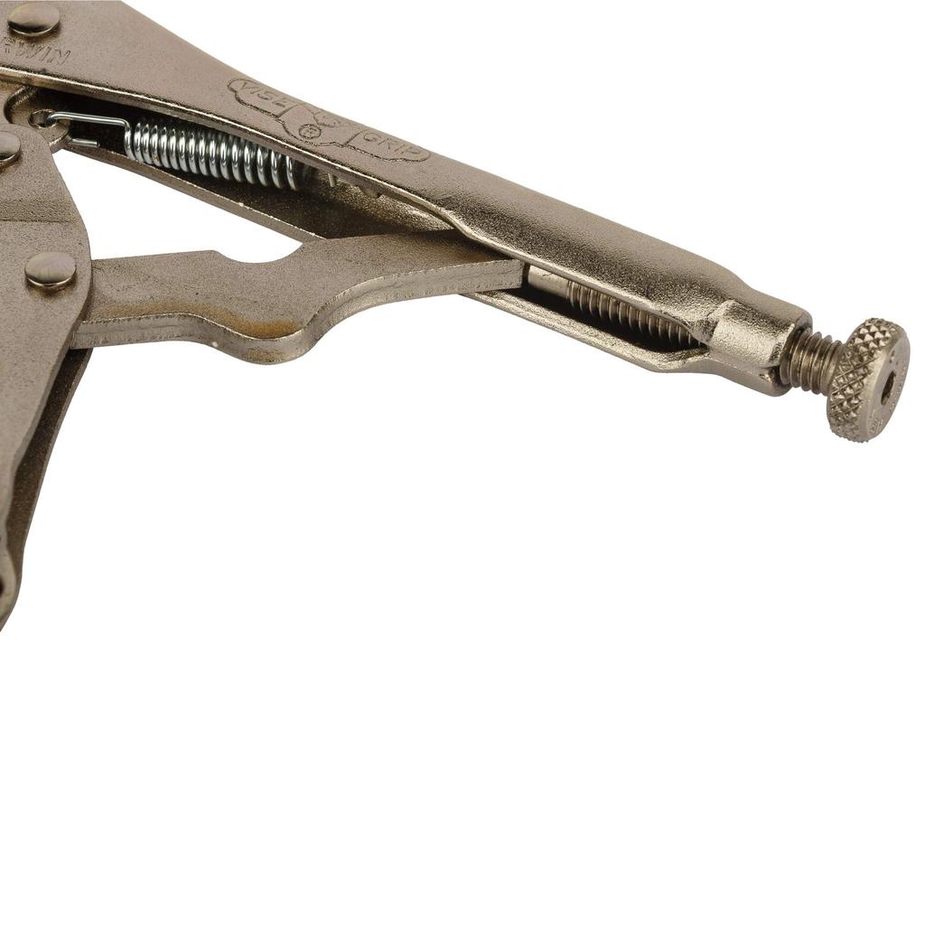 IRWIN 7R Locking Straight T0302EL4 Pliers, Jaw,