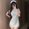 Japanese Nurse Uniform Halloween Cosplay Costume Women Sexy Lingerie Nightdress Maid Role Play Outfit Sweet Nurse Suit Nightwear