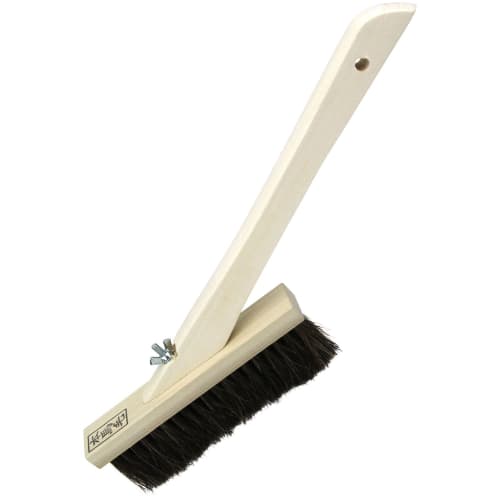 Midoricho Plastering Brush, Sesame Horsehair, Size 1/2, 3 Rows, with Handle