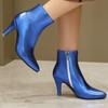 Women Ankle Boots Spike Heels Short Boots for Woman