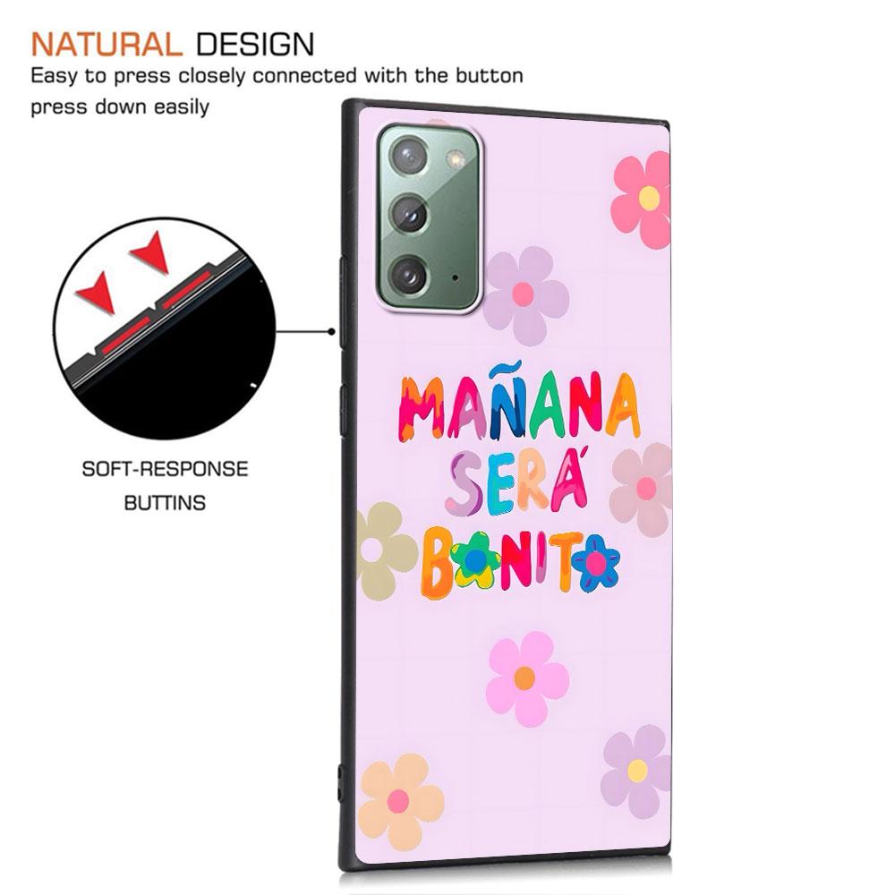 Чехол Karol G Manana Sera Bonito для Samsung Galaxy Note 20 Ultra 8 10 Lite 9 TPU Чехол для телефона Note 10 Plus Черный Мягкий Чехол Funda