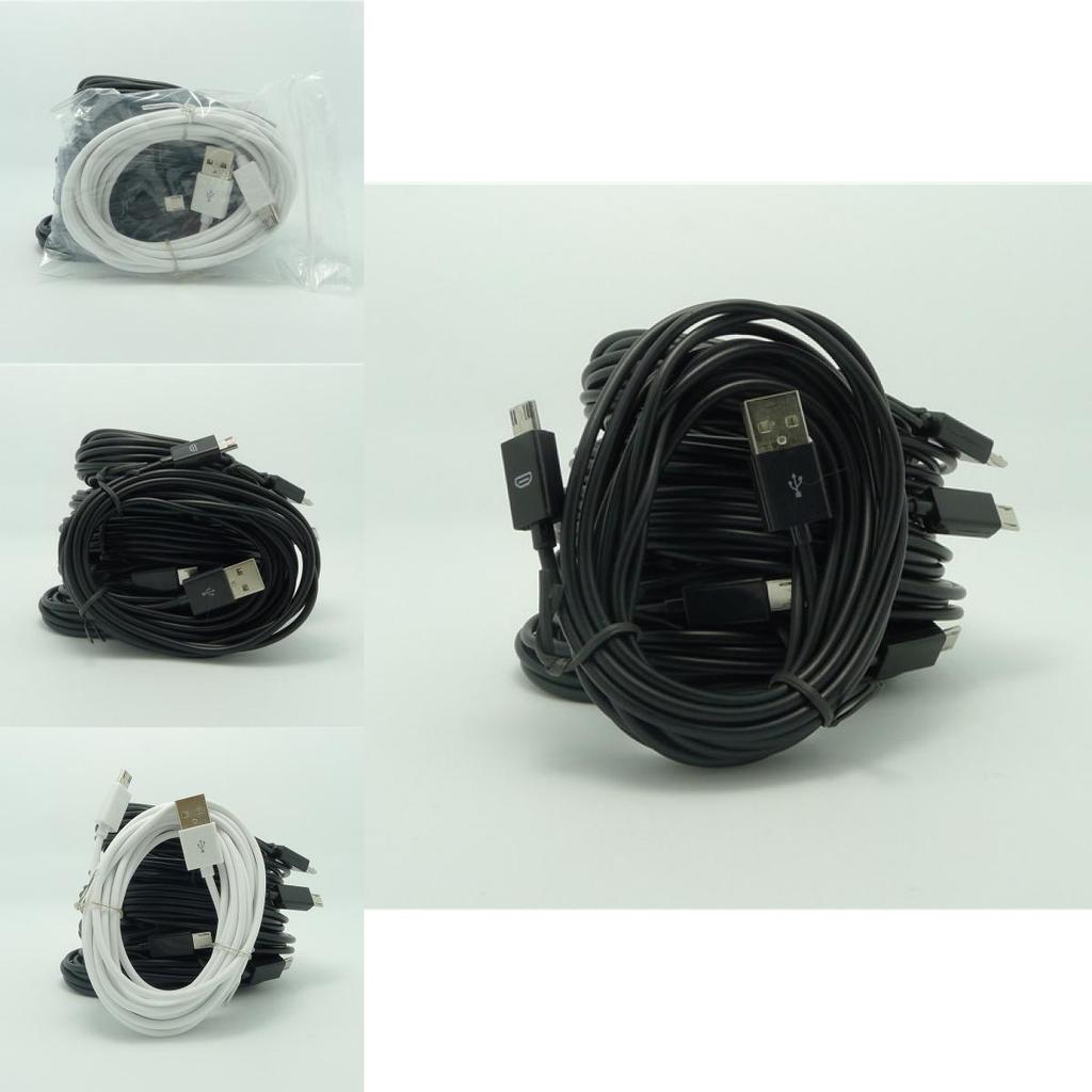 High-quality 3m Usb A Male To Micro Usb 2.0 Data Sync Charger Cable With Stylish Exterior