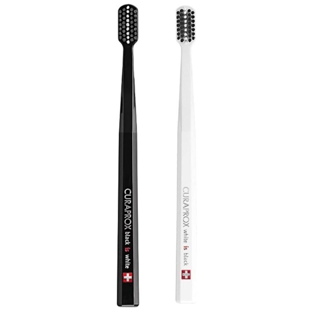 Curaprox Зубная щетка White Is Black 2 шт.