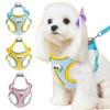 Cartoon Cat Chest Straps Big Eyes Dog Harness and Leash Set Dog Harness Vest  Four Seasons