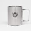 The Saga of Tanya the Evil The Movie Silver Wing Assault Badge Folding Stainless Steel Mug