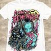 Редкая винтажная футболка A Day To Remember с принтом зомби, эпохи Myspace, эмо, с коротким рукавом, круглым вырезом, для взрослых, одежда y2k, унисекс