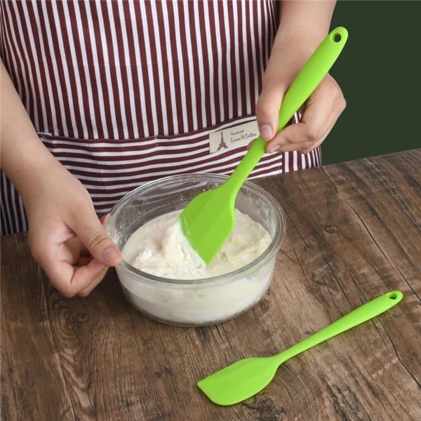 5 шт./1 комплект, термостойкие инструменты для выпечки, ручка из нержавеющей стали, силиконовая кухонная утварь, антипригарная сковорода, лопатка, кухонный инструмент для выпечки