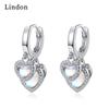 Женские серьги Lindon из медного сплава с цирконием, серьги-капли для женщин, подарки для свадебной вечеринки
