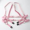 Gothic Punk Straps Pu Leather Waistband Chest Strap Sling Body Strap