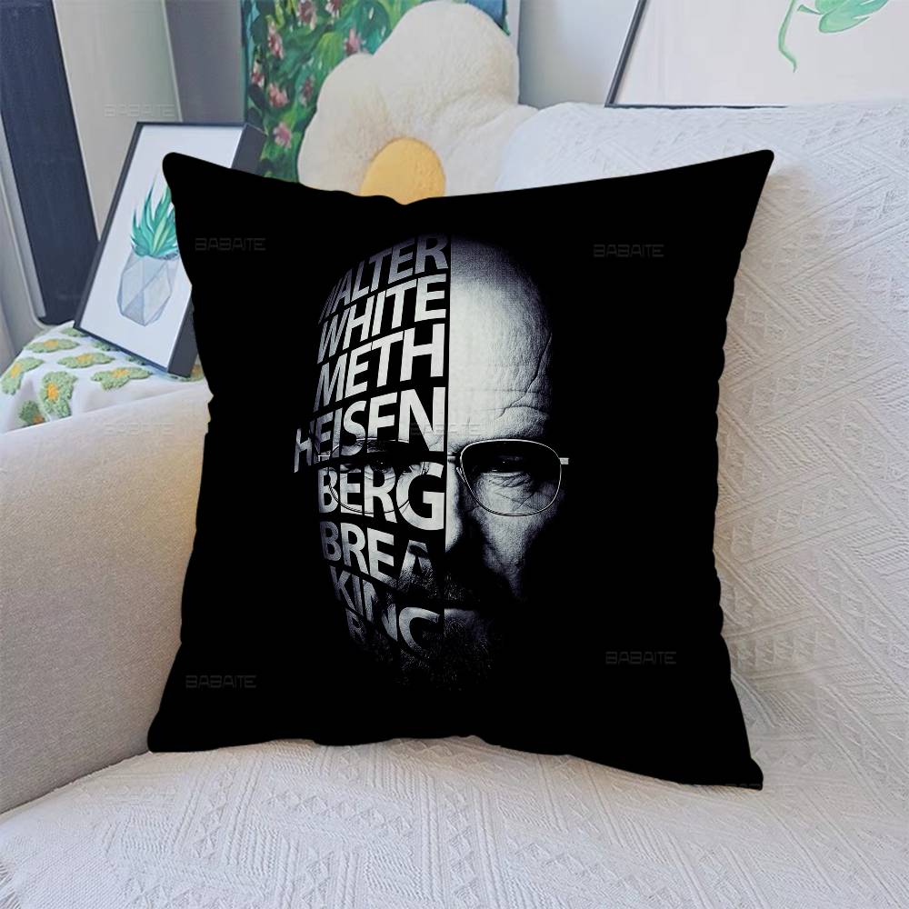 TV Series Breaking Bad Cushion Cover Pillow Cover Decor Pillowcase Printed Cushion Case For Couch