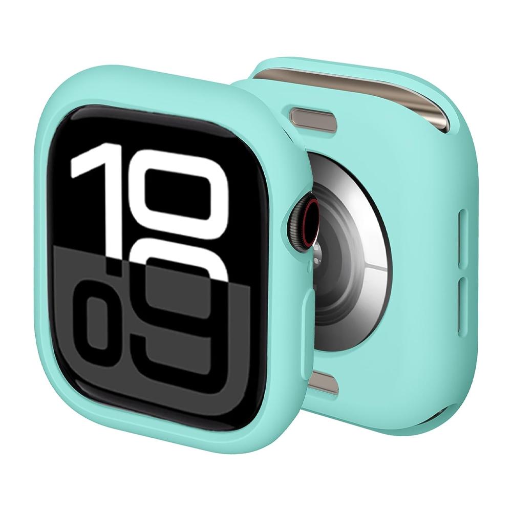 Чехол для Apple Watch 10 11 46 мм 42 мм Аксессуары Ударопрочный Защитный Мягкий Силиконовый Бампер Оболочка Чехол iwatch Серии Защита