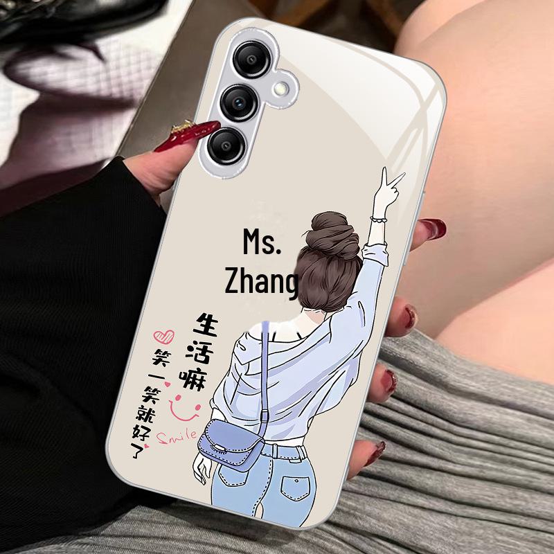 Samsung A20S Biye Girl A20 Boy A52 Liquid A73 Personality S30 Full Coverage Lens - Hundred Family Names Applicable